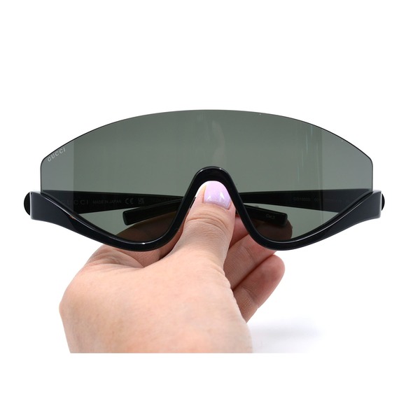 NEW GUCCI GG1650S 001 BLACK GREY AUTHENTIC SUNGLASSES - Picture 13 of 15